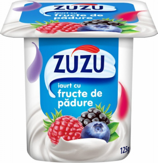 ZUZU IAURT CU FRUCTE DE PADURE 125G