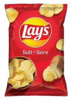 LAY'S CHIPS SALT 140G