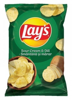 LAY'S CHIPS DILL 140G